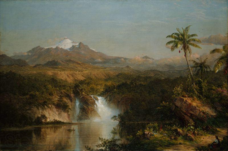 Frederick Edwin Church View of Cotopaxi Germany oil painting art